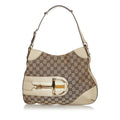 Gucci GG Canvas Hasler Shoulder Bag (SHG-33637)
