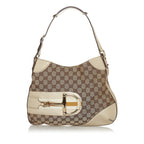 Gucci GG Canvas Hasler Shoulder Bag (SHG-33637)