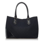 Gucci GG Canvas Hasler Tote Bag (SHG-29653)