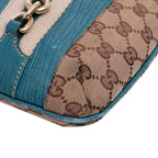 Gucci GG Canvas Hasler Web Crossbody