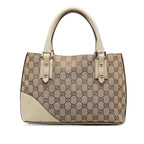 Gucci GG Canvas Hasler Web Shoulder Bag (SHG-gXgbJg)