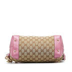 Gucci GG Canvas Heart Bit Handbag (SHG-6OMg8o)