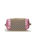 Gucci GG Canvas Heart Bit Satchel (SHG-32482)