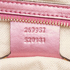 Gucci GG Canvas Heart Bit Satchel (SHG-32482)