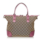 Gucci GG Canvas Heart Bit Satchel (SHG-32482)