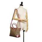 Gucci GG Canvas Heart Bit Satchel (SHG-32482)