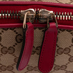 Gucci GG Canvas Heart Bit Satchel