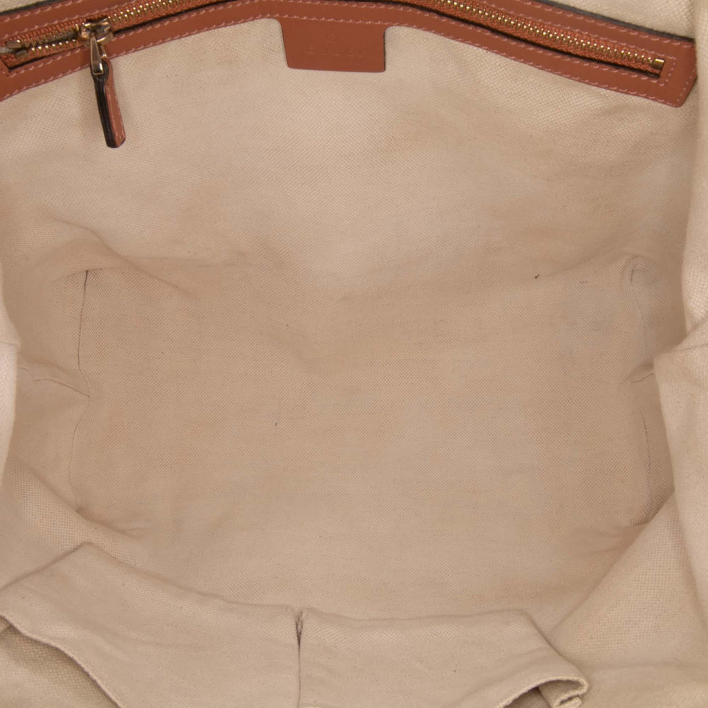 Gucci GG Canvas Heart Bit Satchel