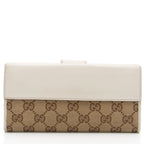 Gucci GG Canvas Heart Script Continental Wallet (SHF-6kTDdx)