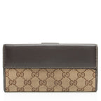 Gucci GG Canvas Heart Script Continental Wallet