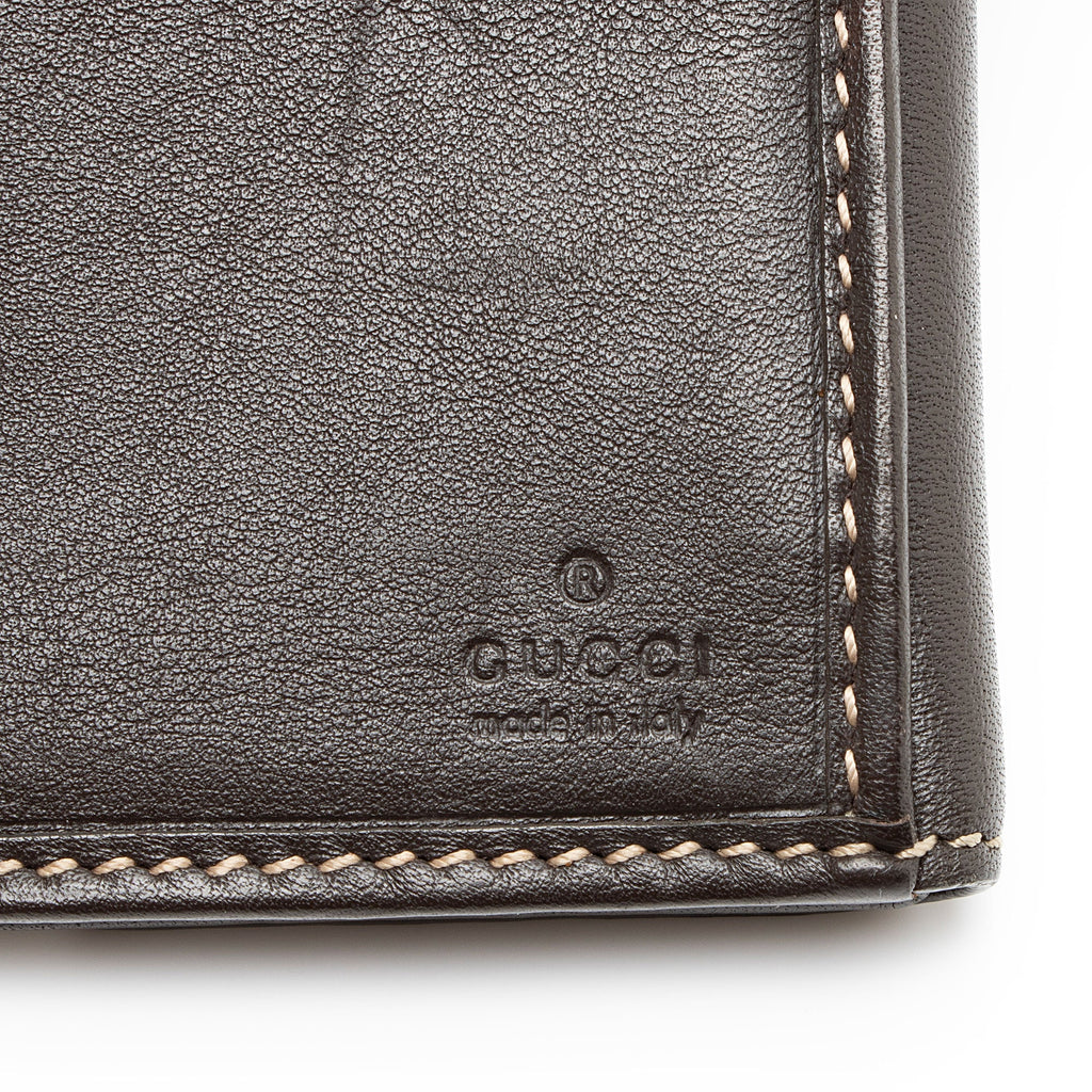 Gucci GG Canvas Heart Script Continental Wallet