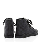 Gucci GG Canvas High Top Sneakers - Size 5.5 / 35.5