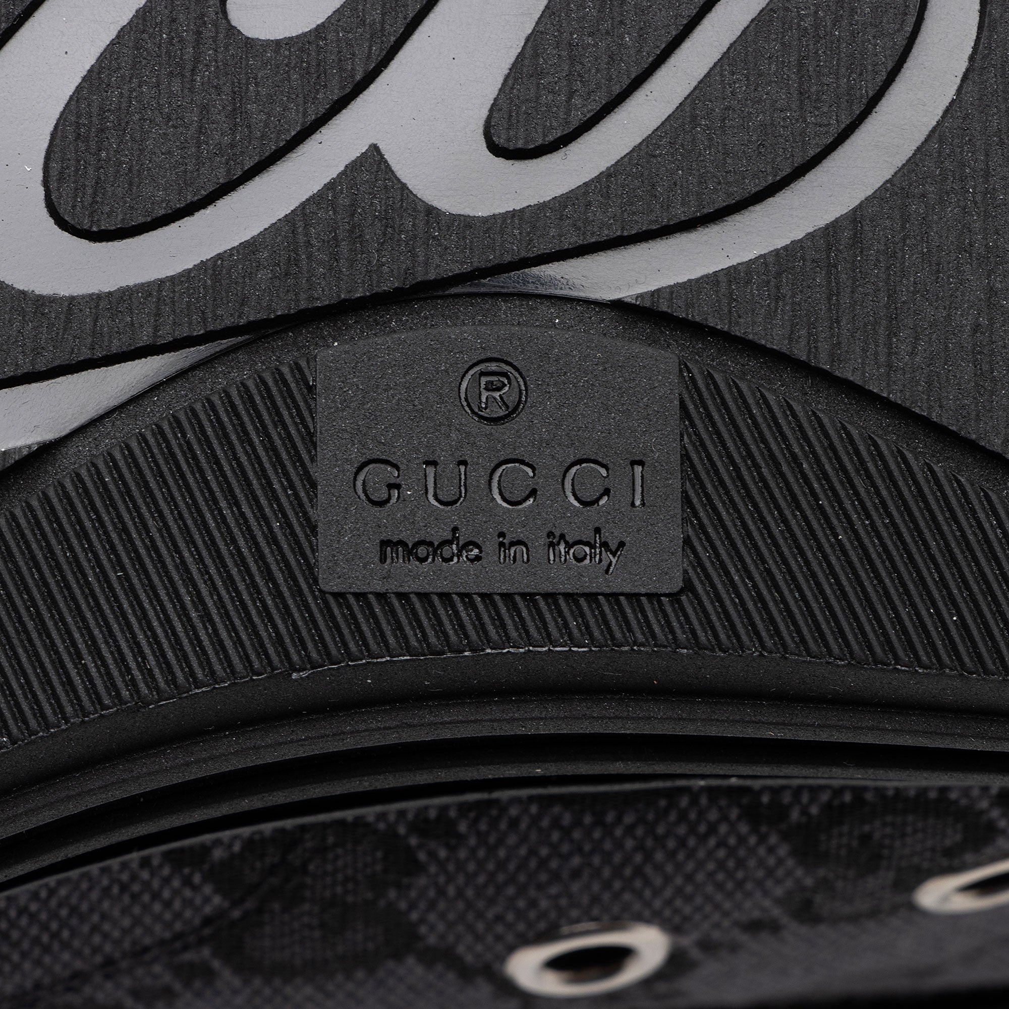 Gucci GG Canvas High Top Sneakers - Size 5.5 / 35.5