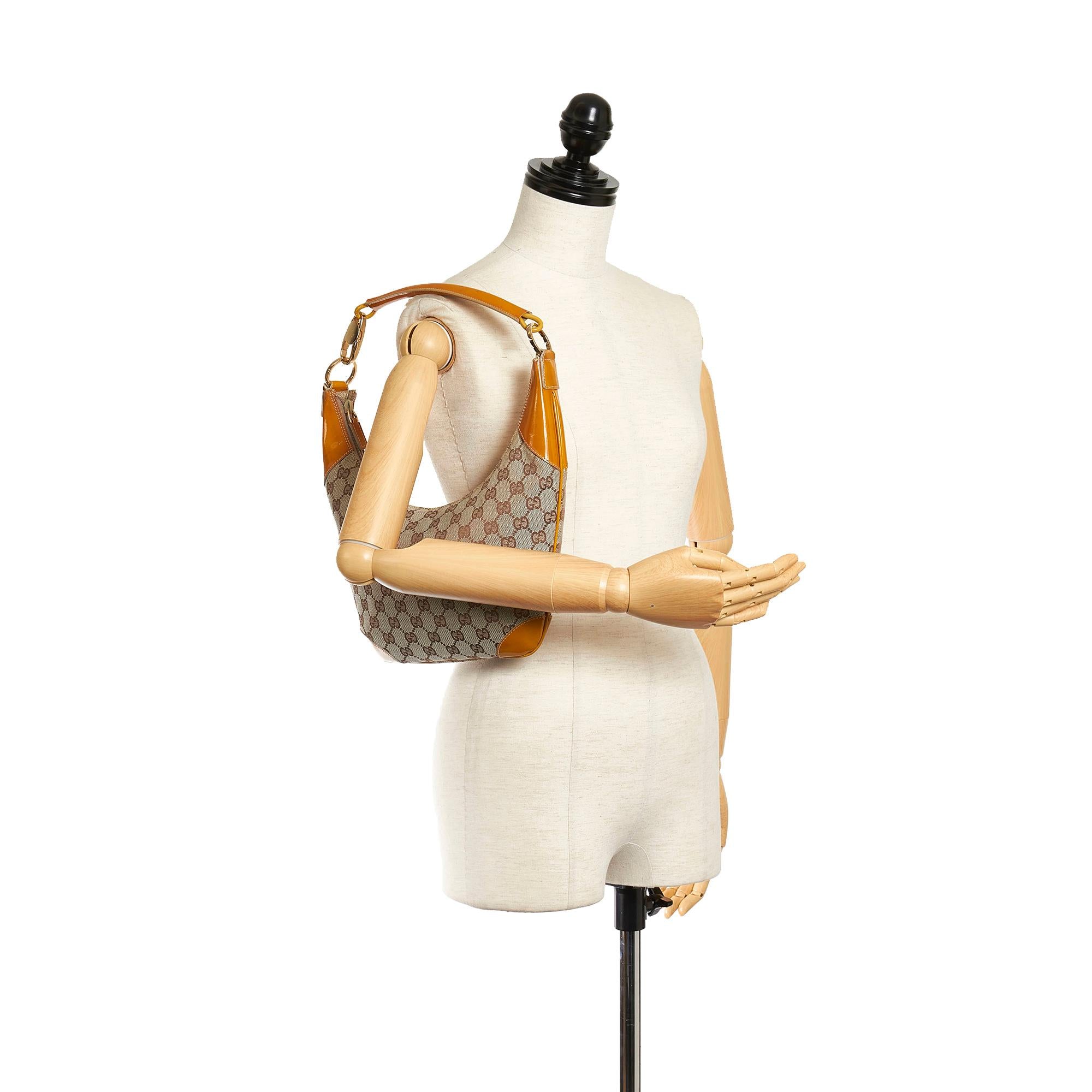 Gucci GG Canvas Hobo Bag (SHG-33329)