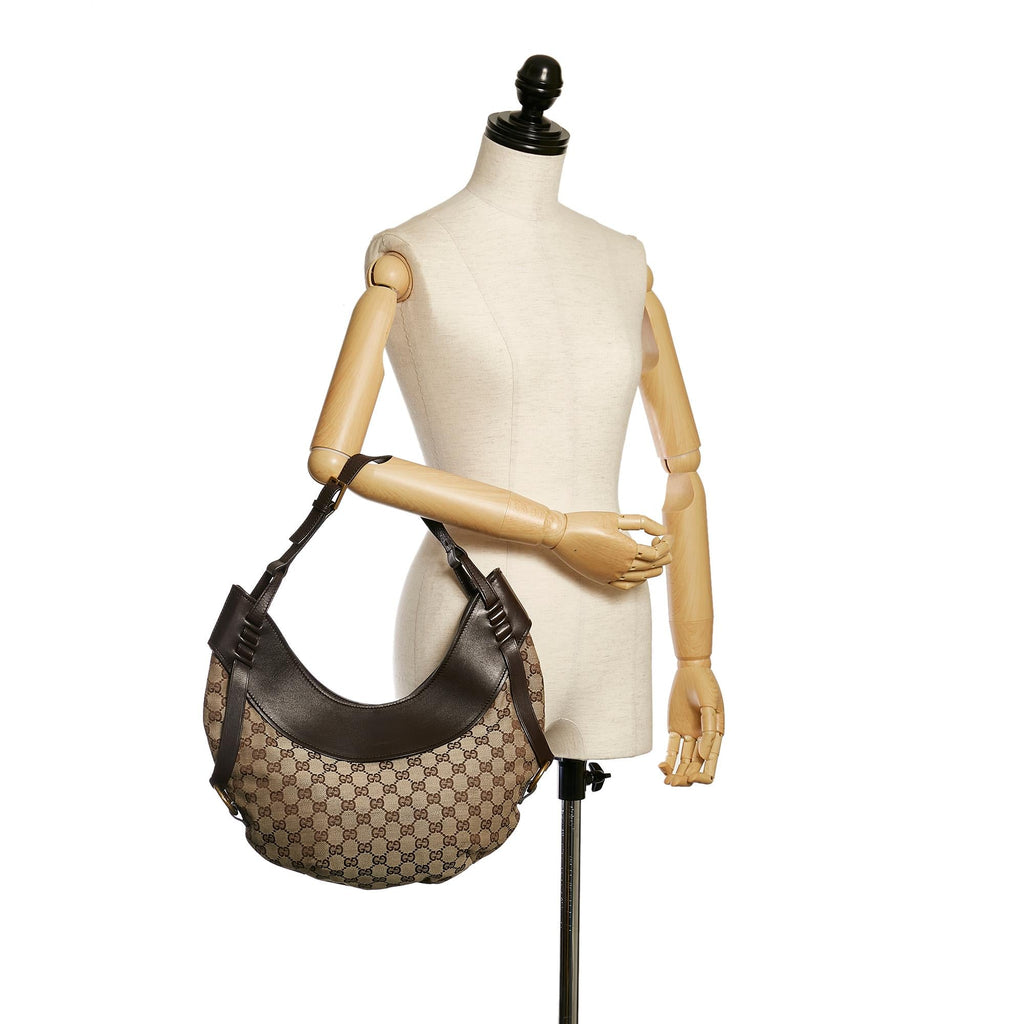 Gucci GG Canvas Hobo Bag (SHG-33744)
