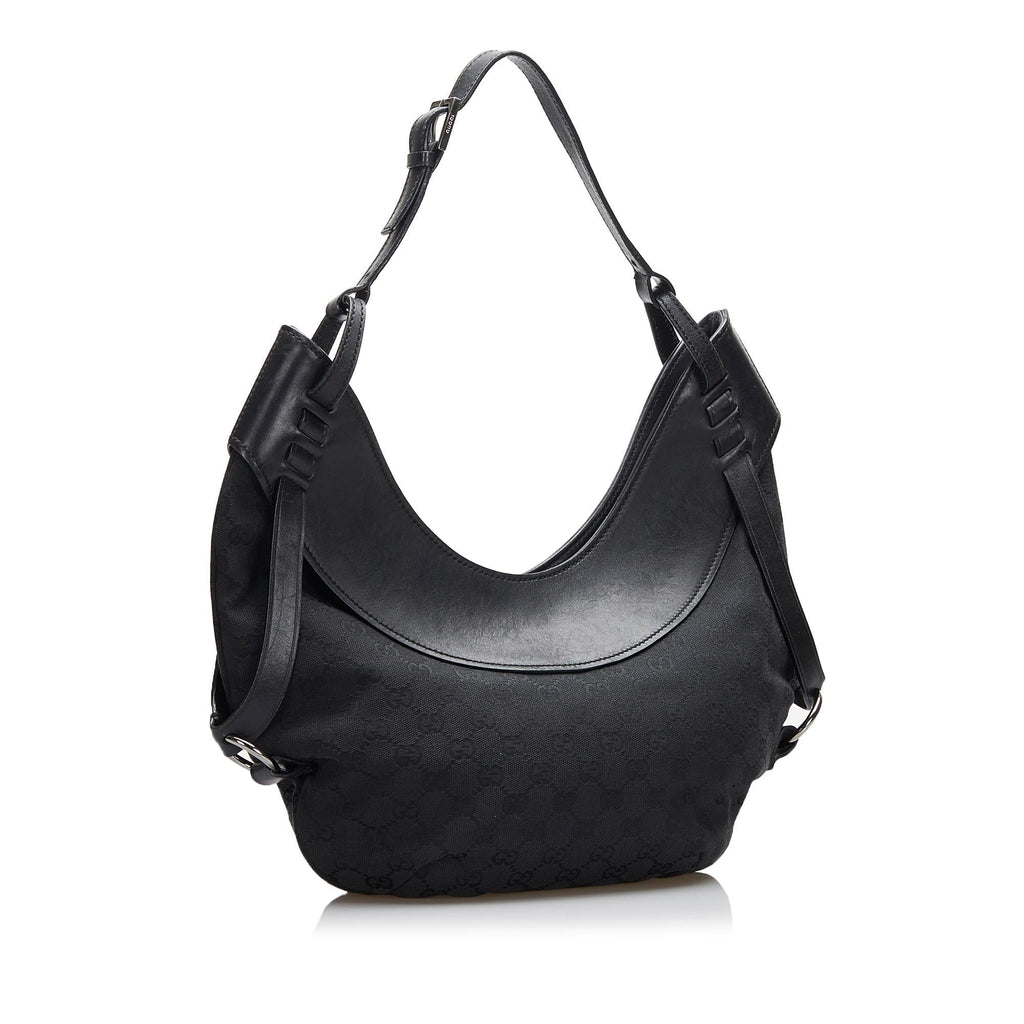 Gucci GG Canvas Hobo Bag (SHG-pRggC6)