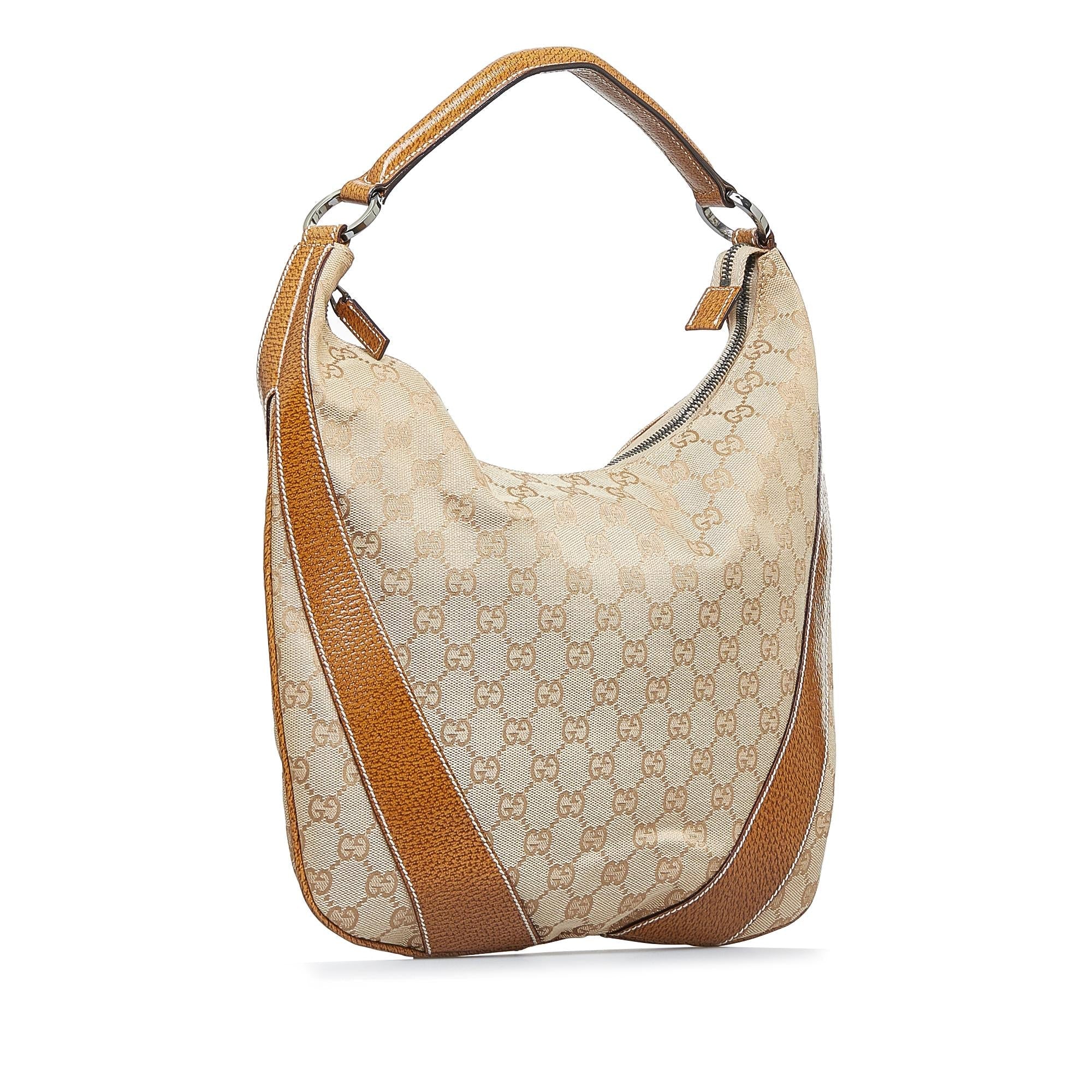 Gucci GG Canvas Hobo Bag (SHG-GaEe4f)