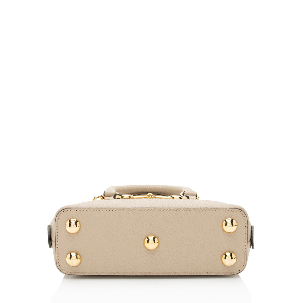 Gucci GG Canvas Horsebit 1955 Mini Satchel