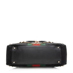 Gucci GG Canvas Web Horsebit Boston Bag (SHF-20566)
