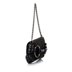 Gucci GG Canvas Horsebit Chain Baguette (SHG-uZLe9a)