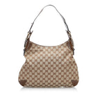 Gucci GG Canvas Horsebit Creole Hobo Bag (SHG-y6YgpM)
