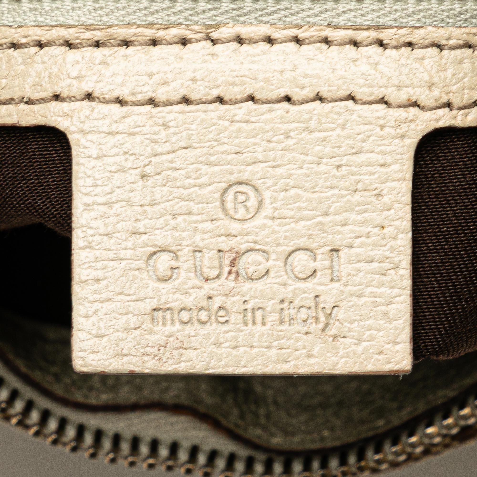 Gucci GG Canvas Horsebit Creole Hobo Bag (SHG-W6hAf3)