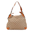 Gucci GG Canvas Horsebit Creole Hobo Bag