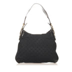 Gucci GG Canvas Horsebit Creole Shoulder Bag (SHG-32128)