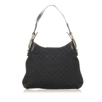 Gucci GG Canvas Horsebit Creole Shoulder Bag (SHG-32128)