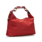 Gucci GG Canvas Horsebit Handbag (SHG-bSt1gy)