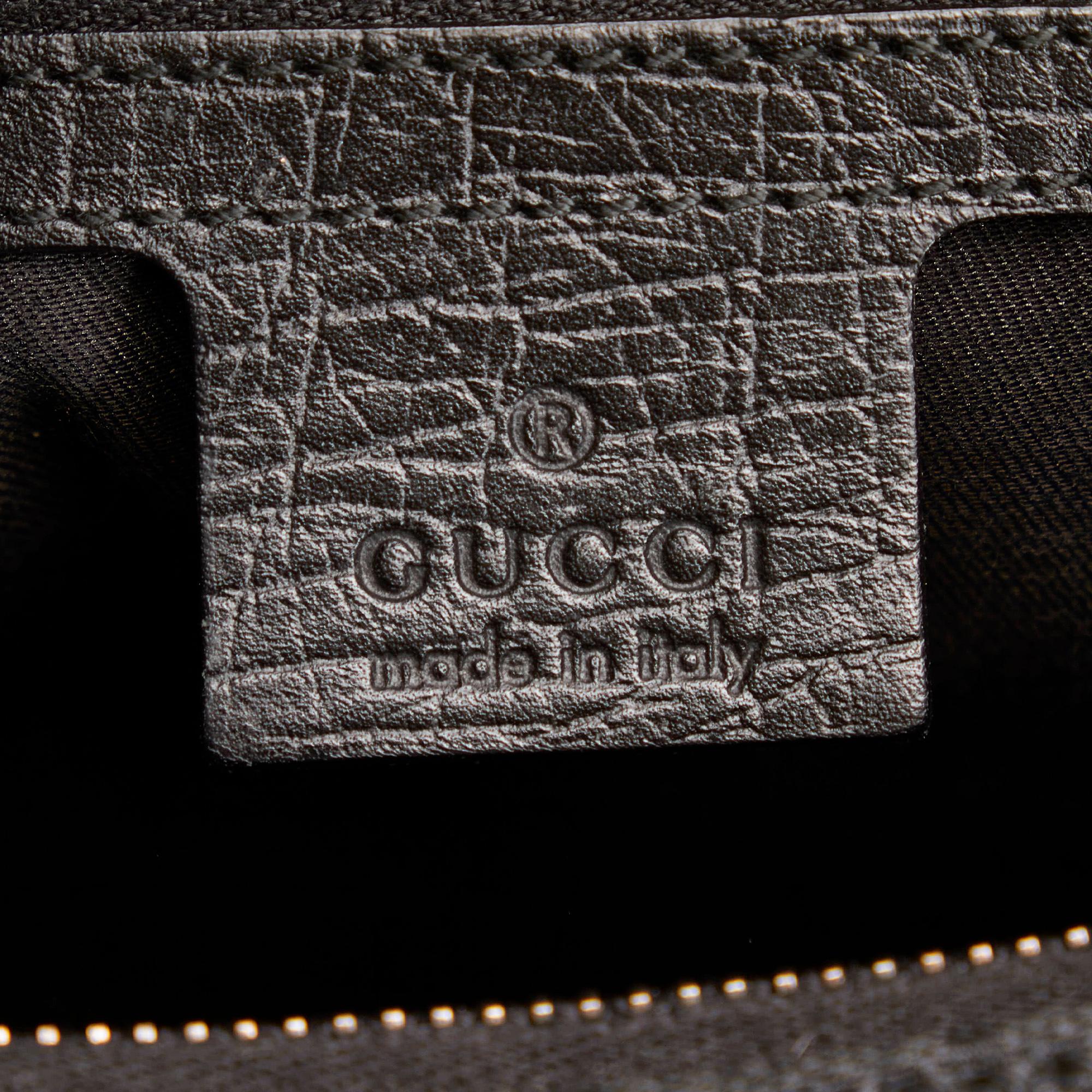 Gucci GG Canvas Horsebit Hobo Bag (SHG-34117)