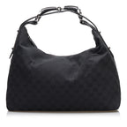 Gucci GG Canvas Horsebit Hobo (SHG-36979)