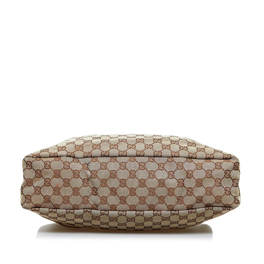 Gucci GG Canvas Horsebit Hobo (SHG-Df8Cbe)