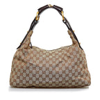 Gucci GG Canvas Horsebit Hobo (SHG-Df8Cbe)
