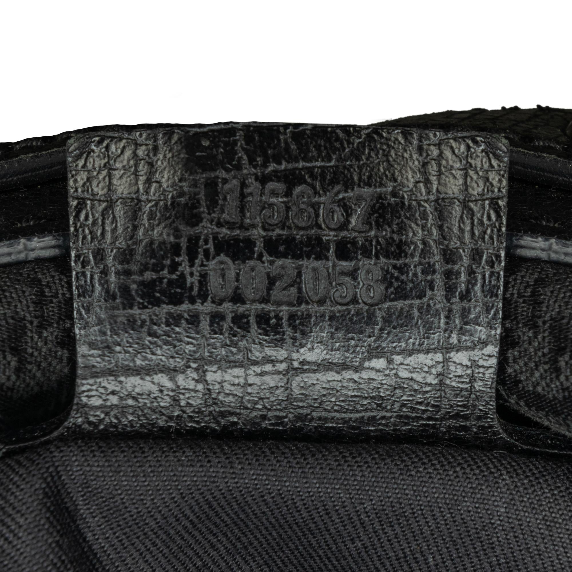 Gucci GG Canvas Horsebit Hobo (SHG-07dStE)