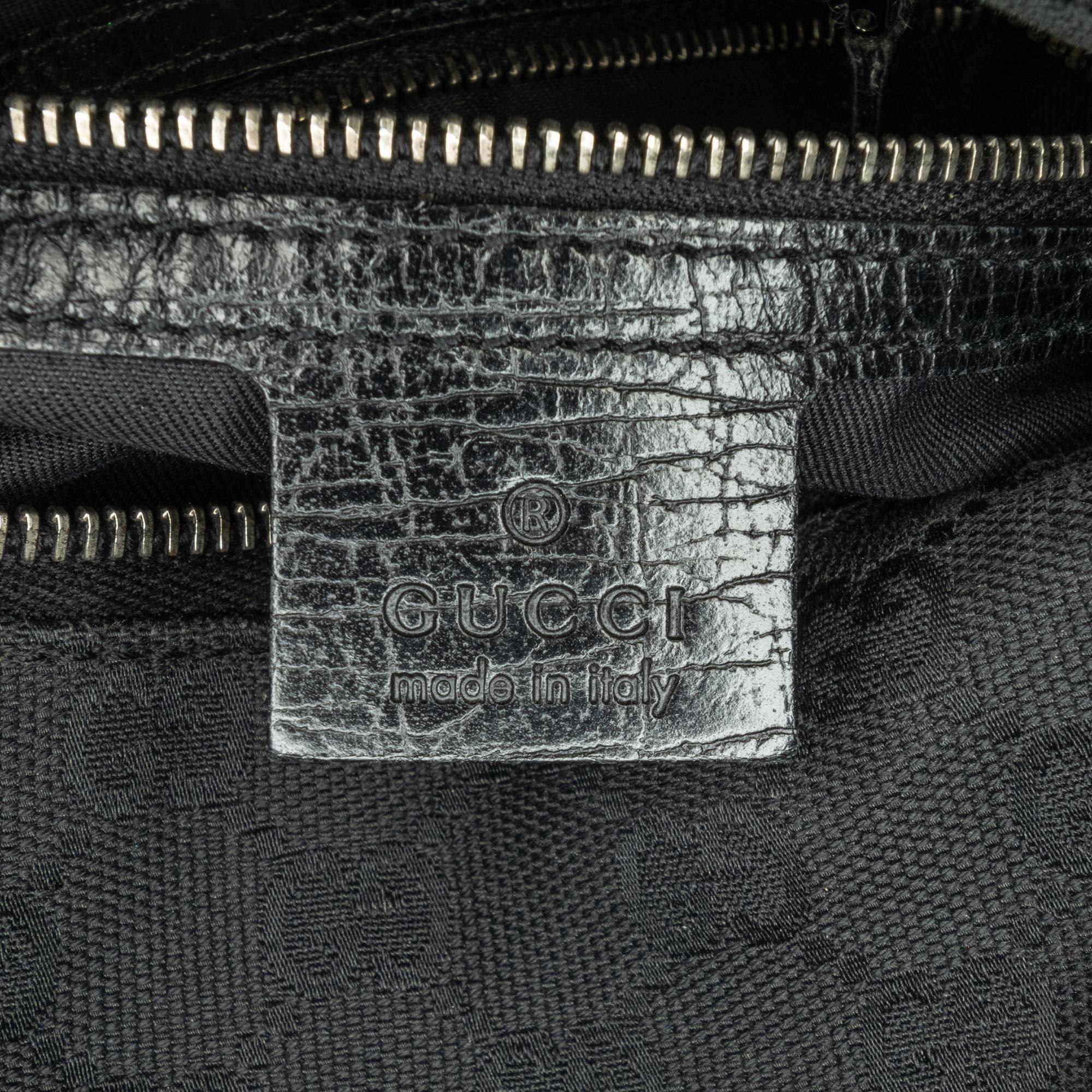 Gucci GG Canvas Horsebit Hobo (SHG-07dStE)