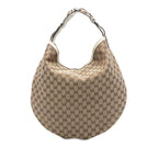 Gucci GG Canvas Horsebit Hobo