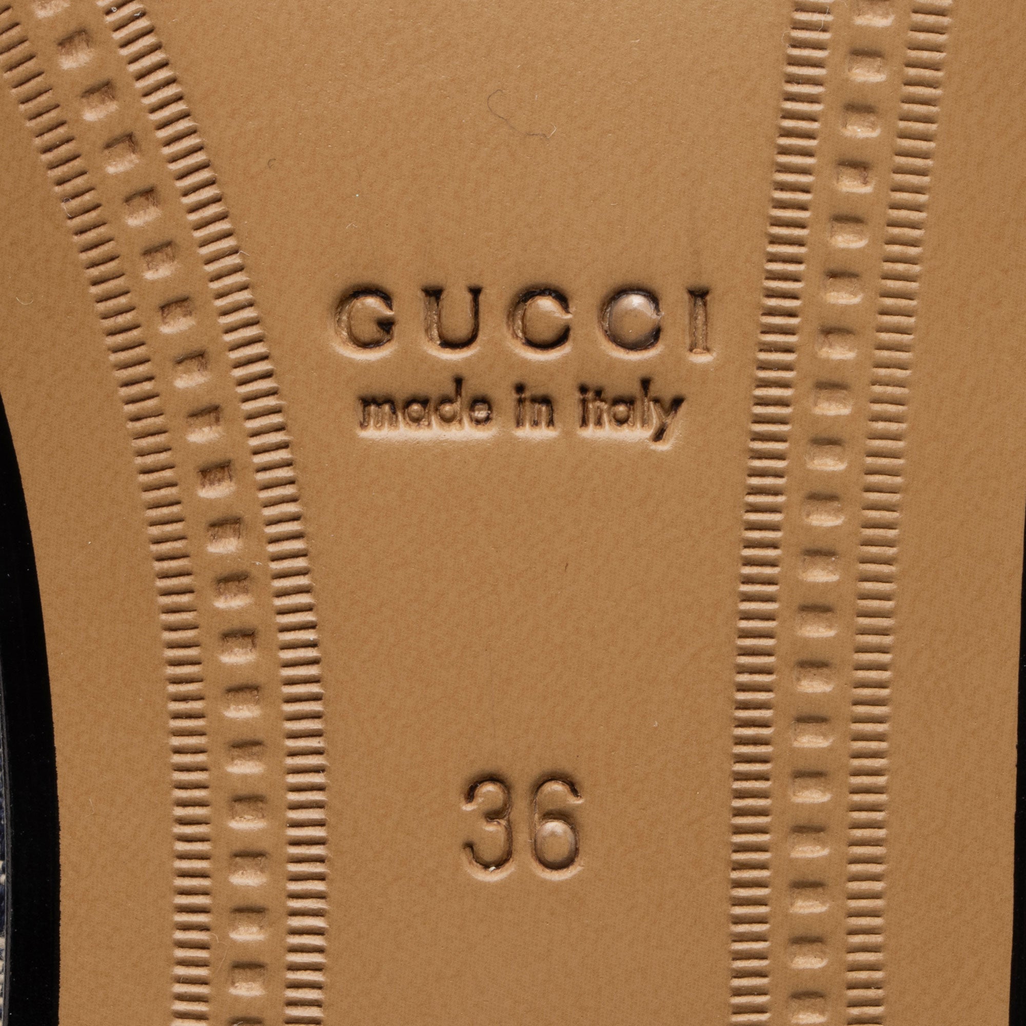 Gucci GG Canvas Horsebit Jordaan Loafers - Size 6 / 36