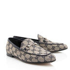 Gucci GG Canvas Horsebit Jordaan Loafers - Size 6 / 36