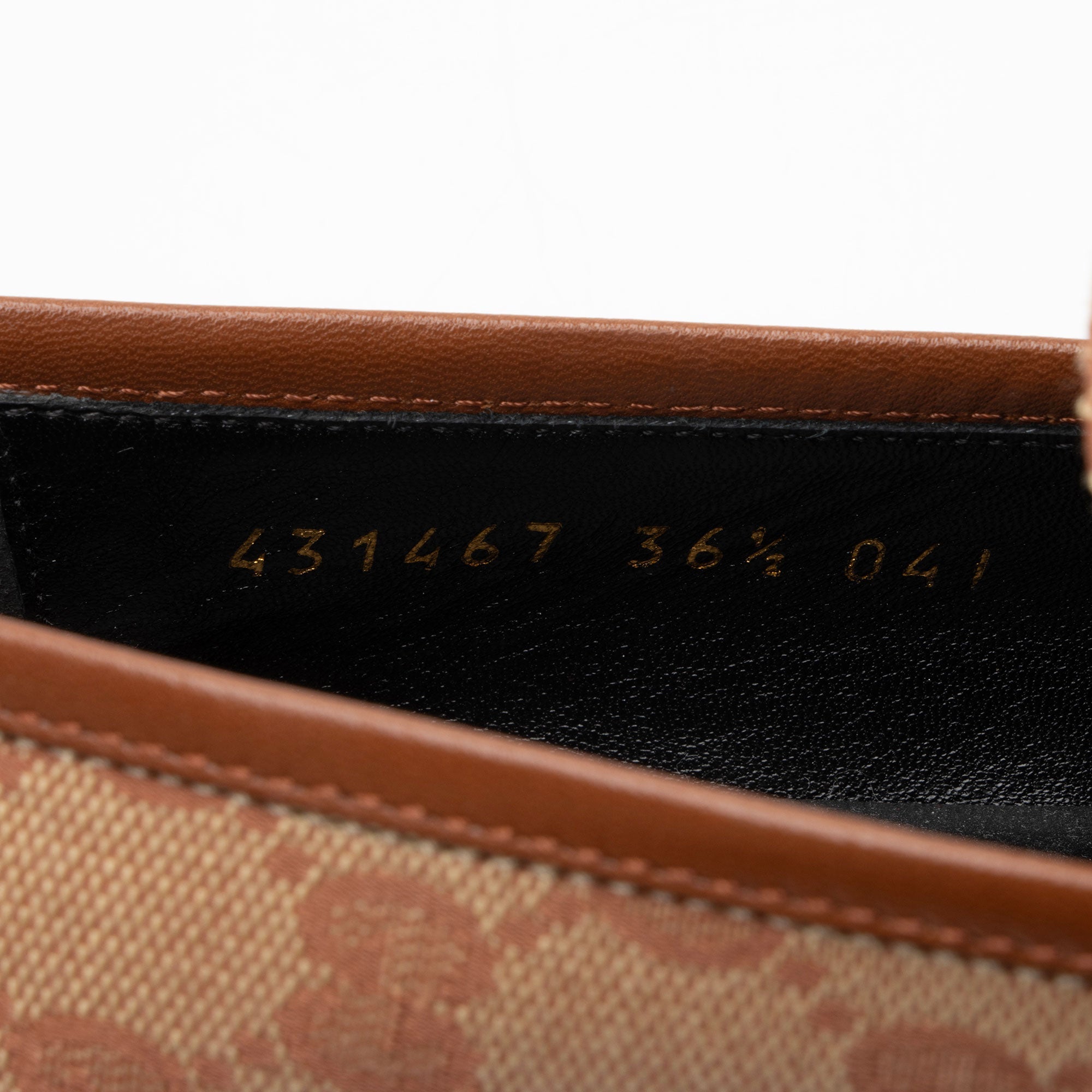 Gucci GG Canvas Horsebit Jordaan Loafers - Size 6.5 / 36.5 - FINAL SALE (SHF-DyXTtO)