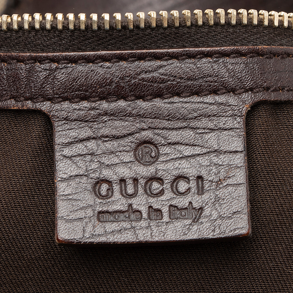 Gucci GG Canvas Horsebit Large Hobo (SHF-21632)