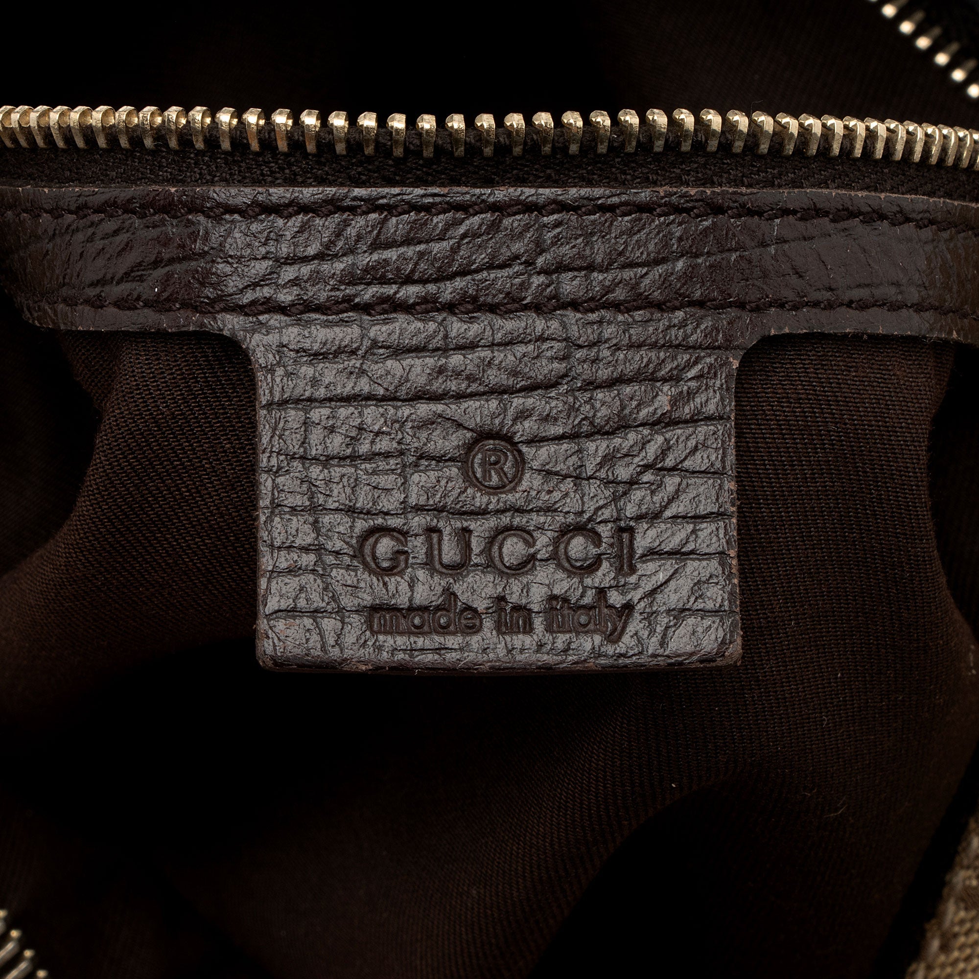 Gucci GG Canvas Horsebit Medium Hobo (SHF-V8RIx7)