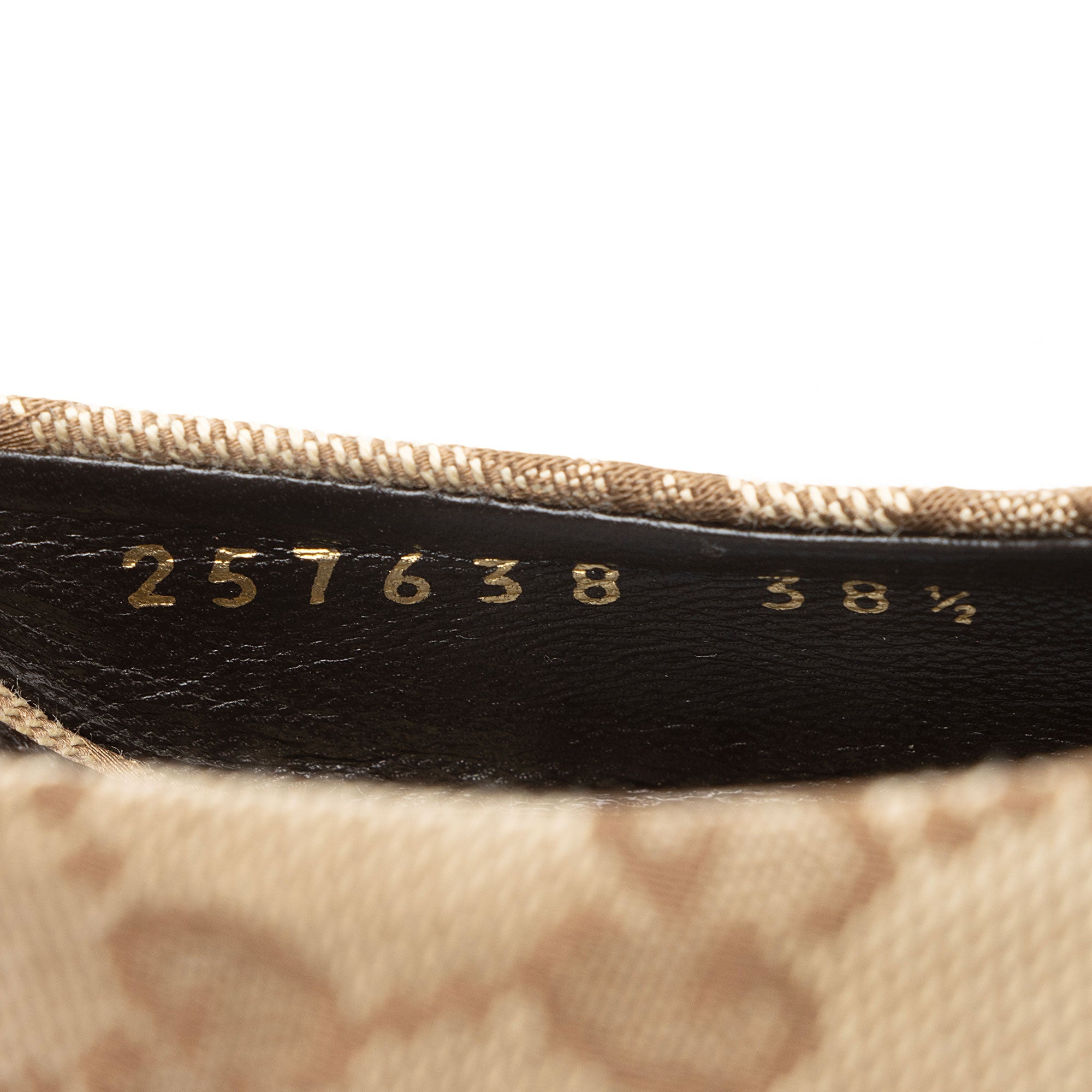 Gucci GG Canvas Horsebit Mules - Size 8.5 / 38.5 (SHF-9cHg23)