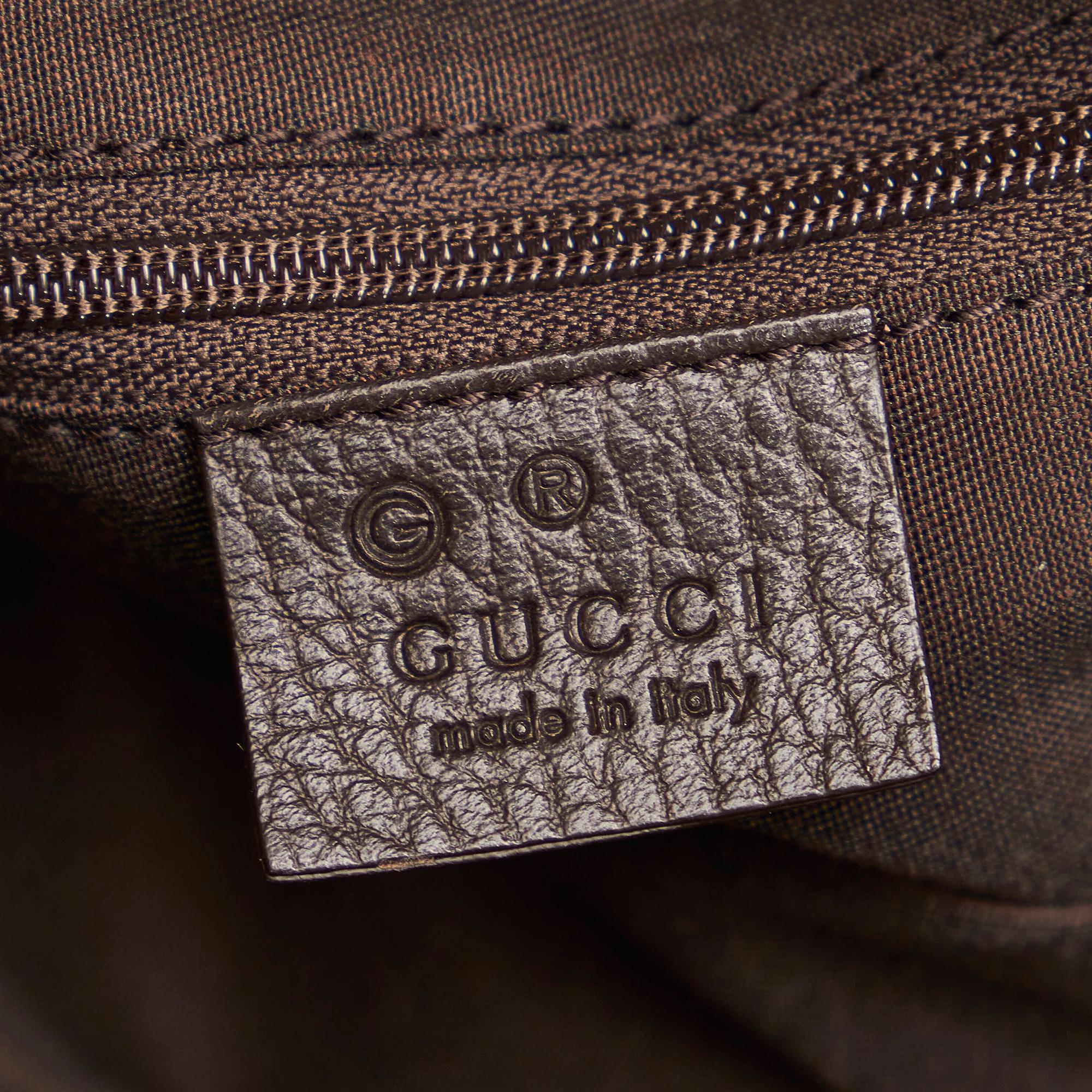 Gucci GG Canvas Horsebit Nail Boston Bag (SHG-32061)