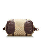 Gucci GG Canvas Horsebit Nail Boston Bag (SHG-OlogME)