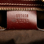 Gucci GG Canvas Horsebit Nail Satchel (SHG-36819)
