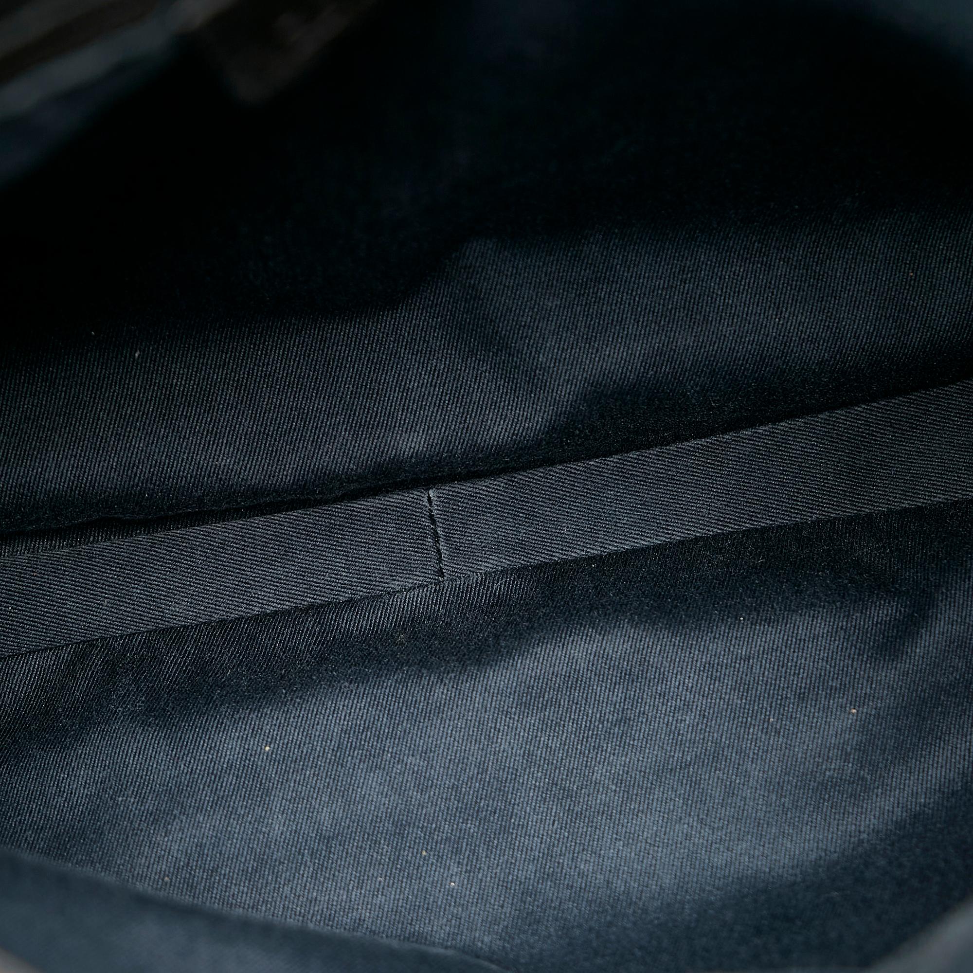 Gucci GG Canvas Horsebit Shoulder Bag (SHG-24498)