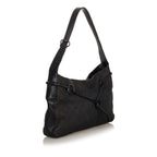 Gucci GG Canvas Horsebit Shoulder Bag (SHG-24498)