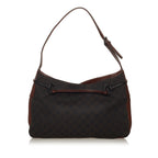 Gucci GG Canvas Horsebit Shoulder Bag (SHG-29071)