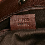 Gucci GG Canvas Horsebit Shoulder Bag (SHG-29071)